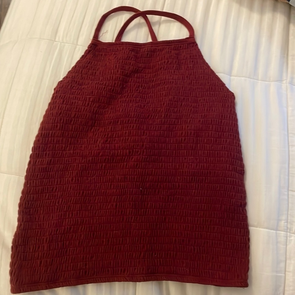 Red Hollister Tank top